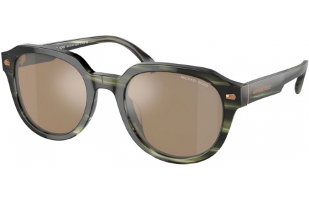 Gafas de Sol - Michael Kors - MK2216U EGER - 39787I  OLIVE GREEN HORN // OLIVE GREEN MIRROR