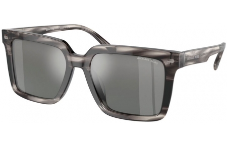 Gafas de Sol - Michael Kors - MK2217U ABRUZZO - 396688  BLACK HORN  // GREY GRADIENT MIRROR