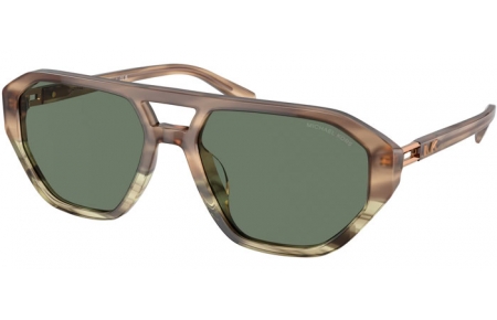 Gafas de Sol - Michael Kors - MK2219U ZURICH - 39633H  TORTOISE OLIVE GREEN // GREEN