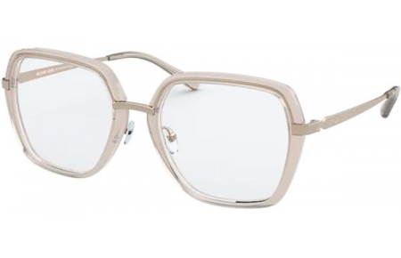 Lunettes de vue - Michael Kors - MK3045 POINT REYES - 1019 LIGHT GOLD KHAKI TRANSPARENT