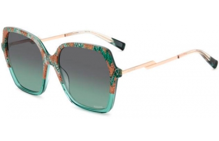 Gafas de Sol - Missoni - MIS 0148/S - 038 (IB) PATTERNED PINK GREEN // GREY GREEN GRADIENT