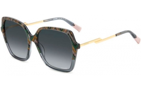 Gafas de Sol - Missoni - MIS 0148/S - RGK (9O) GREY PATTERNED GREEN // GREY GRADIENT