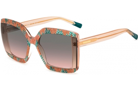 Gafas de Sol - Missoni - MIS 0186/S - 038 (FF) PATTERNED PINK GREEN // GREY GRADIENT FUCHSIA