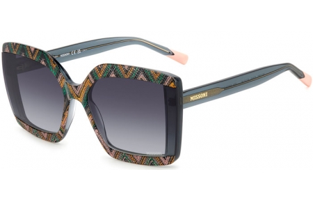 Gafas de Sol - Missoni - MIS 0186/S - RGK (9O) GREY PATTERNED GREEN // GREY GRADIENT