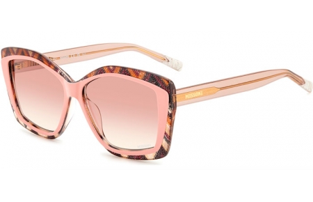 Gafas de Sol - Missoni - MIS 0187/G/S - Q1Z (3X) PINK PATTERNED PINK // PINK GRADIENT