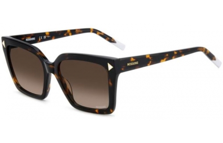 Gafas de Sol - Missoni - MIS 0236/S - 086 (HA) DARK HAVANA // BROWN GRADIENT