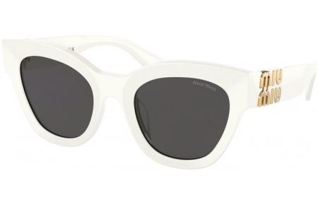 Gafas de Sol - Miu Miu - SMU 01YS - 1425S0  WHITE // DARK GREY