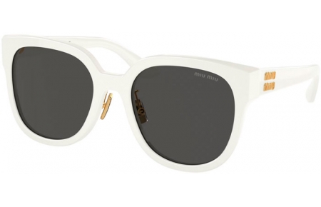 Gafas de Sol - Miu Miu - SMU 01ZS - 1425S0  WHITE // DARK GREY