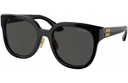 Gafas de Sol - Miu Miu - SMU 01ZS - 1AB5S0  BLACK // DARK GREY