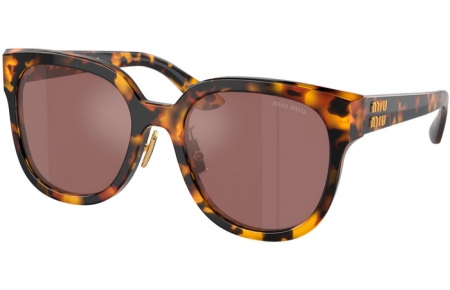 Gafas de Sol - Miu Miu - SMU 01ZS - VAU70D  HAVANA HONEY // BROWN MIRROR SILVER