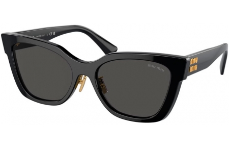 Gafas de Sol - Miu Miu - SMU 02ZS - 1AB5S0  BLACK // DARK GREY