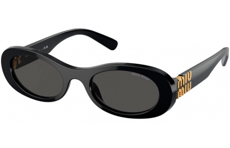 Gafas de Sol - Miu Miu - SMU 06ZS - 1AB5S0  BLACK // DARK GREY