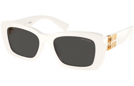 Gafas de Sol - Miu Miu - SMU 07YS - 1425S0  WHITE // DARK GREY