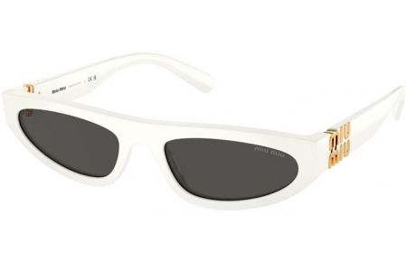 Lunettes de soleil - Miu Miu - SMU 07ZS - 1425S0  IVORY // DARK GREY