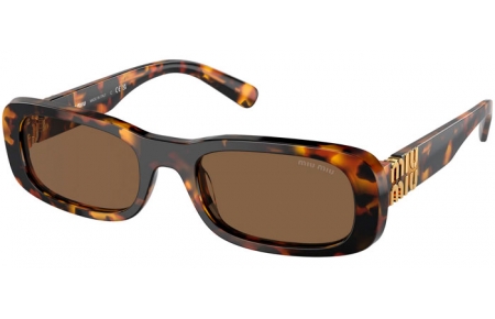 Gafas de Sol - Miu Miu - SMU 08ZS - VAU06B  HAVANA HONEY // DARK BROWN