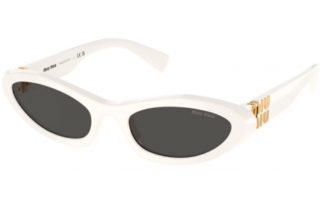 Gafas de Sol - Miu Miu - SMU 09YS - 1425S0  WHITE // DARK GREY