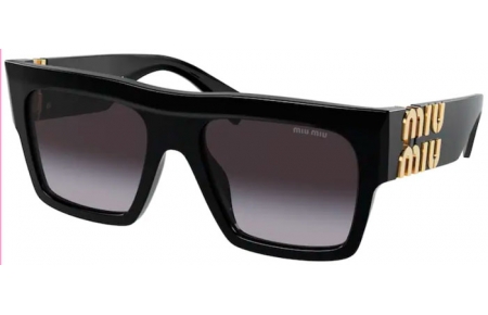 Gafas de Sol - Miu Miu - SMU 10WS - 1AB5D1 BLACK // GREY GRADIENT