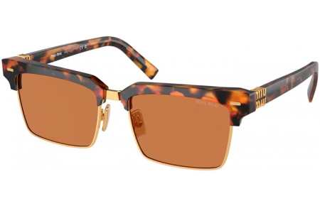 Gafas de Sol - Miu Miu - SMU 10ZS - 19P2Z1  LIGHT HAVANA // BROWN