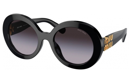 Gafas de Sol - Miu Miu - SMU 11YS - 1AB5D1  BLACK // GREY GRADIENT