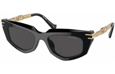 Gafas de Sol - Miu Miu - SMU 12WS - 1AB5S0 BLACK // DARK GREY