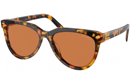 Gafas de Sol - Miu Miu - SMU 12ZS - VAU01T  HAVANA HONEY // DARK BROWN