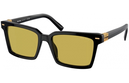 Lunettes de soleil - Miu Miu - SMU 13ZS - 16K07O  BLACK // OLIVE GREEN