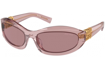 Gafas de Sol - Miu Miu - SMU 14ZS - 12W20I  TRANSPARENT MAUVE // LIGHT PURPLE