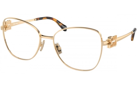 Lunettes de vue - Miu Miu - VMU 50XV - ZVN1O1  PALE GOLD