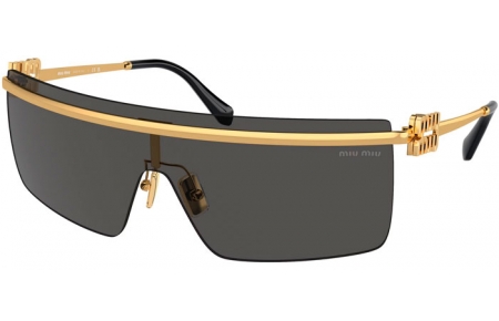 Gafas de Sol - Miu Miu - SMU 50ZS - 5AK5S0  GOLD // DARK GREY