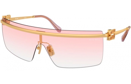 Gafas de Sol - Miu Miu - SMU 50ZS - 5AK80D  GOLD // PINK GRADIENT