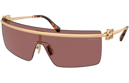 Gafas de Sol - Miu Miu - SMU 50ZS - ZVN70D  PALE GOLD // BROWN MIRROR SILVER