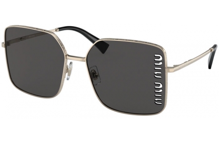 Gafas de Sol - Miu Miu - SMU 51YS - ZVN5S0  PALE GOLD // DARK GREY