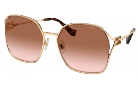 Sunglasses - Miu Miu - SMU 52WS - ZVN0A6  LIGHT GOLD // BROWN GRADIENT