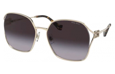 Gafas de Sol - Miu Miu - SMU 52WS - ZVN5D1 PALE GOLD // GREY GRADIENT