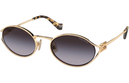 Gafas de Sol - Miu Miu - SMU 52YS - ZVN5D1  LIGHT GOLD // GREY GRADIENT