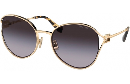 Gafas de Sol - Miu Miu - SMU 53YS - ZVN5D1  LIGHT GOLD // GREY GRADIENT