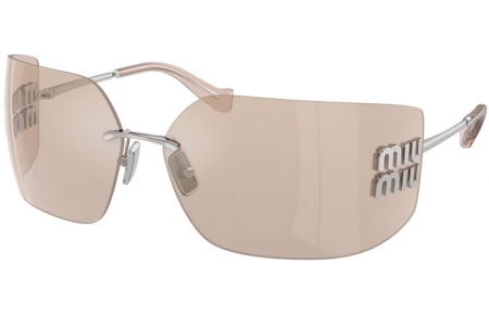 Gafas de Sol - Miu Miu - SMU 54YS - 1BC10F  SILVER // LIGHT BROWN MIRROR