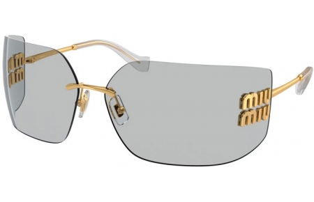 Gafas de Sol - Miu Miu - SMU 54YS - 5AK30B  GOLD // LIGHT GREY