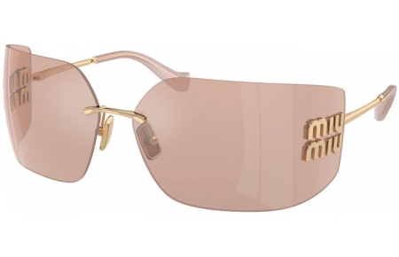 Gafas de Sol - Miu Miu - SMU 54YS - ZVN20F  PALE GOLD // PINK MIRROR