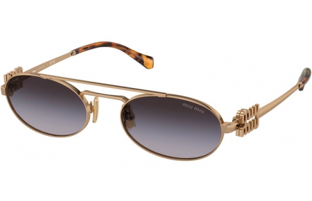 Gafas de Sol - Miu Miu - SMU 54ZS - 7OE5D1  AGED GOLD // GREY GRADIENT