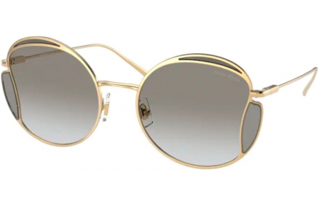 Gafas de Sol - Miu Miu - SMU 56XS - 5AK0A7 GOLD // GREY GRADIENT