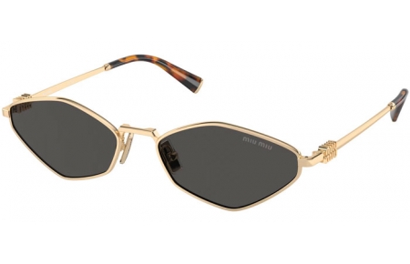 Gafas de Sol - Miu Miu - SMU 56ZS - ZVN5S0  PALE GOLD // DARK GREY