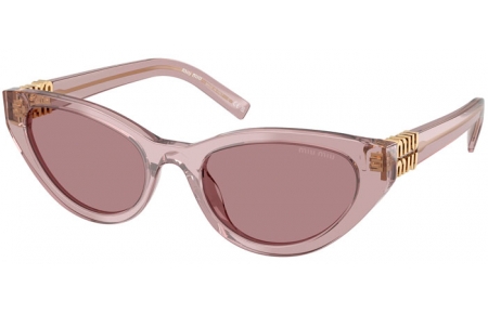 Gafas de Sol - Miu Miu - SMU A04S - 12W20I  TRANSPARENT MAUVE // BROWN LIGHT PURPLE