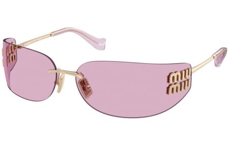 Gafas de Sol - Miu Miu - SMU A51S - ZVN90O  PALE GOLD // PINK