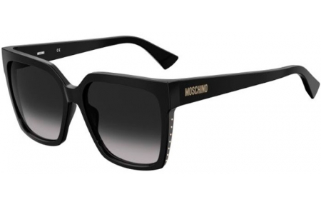 Gafas de Sol - Moschino - MOS079/S - 807 (9O) BLACK // DARK GREY GRADIENT