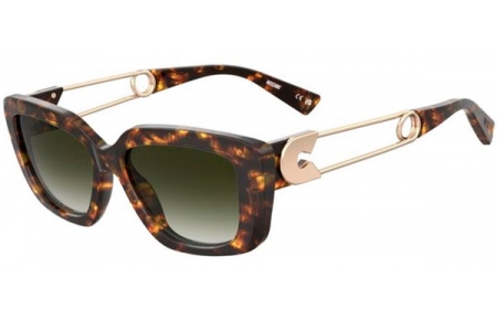 Gafas de Sol - Moschino - MOS168/S - 086 (9K) HAVANA // GREEN GRADIENT