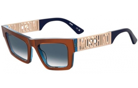 Gafas de Sol - Moschino - MOS171/S - I7B (08) METALIZED BRONZE // DARK BLUE GRADIENT