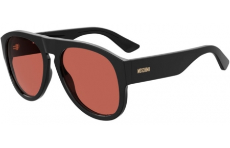 Gafas de Sol - Moschino - MOS176/S - 807 (U1) BLACK // PINK