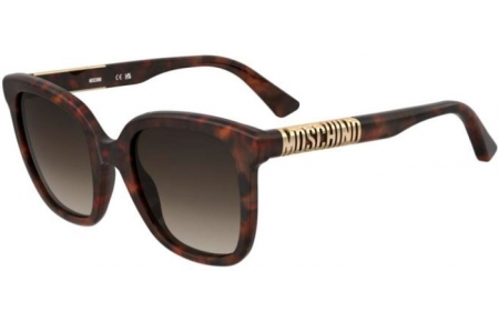 Gafas de Sol - Moschino - MOS178/S - EPZ (HA)  YELLOW HAVANA // BROWN GRADIENT