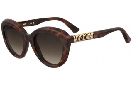 Gafas de Sol - Moschino - MOS179/S - EPZ (HA) YELLOW HAVANA // BROWN GRADIENT